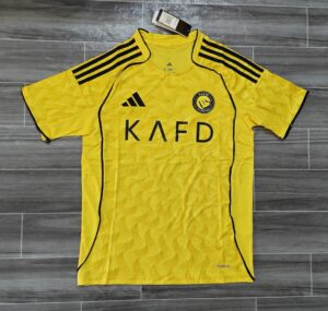 Al Nassr FC 25/26 Home Jersey – Yellow Edition