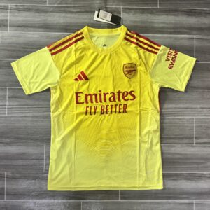 Arsenal Yellow Away Jersey 25/26