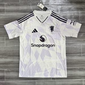 Manchester United White Away Jersey 25/26