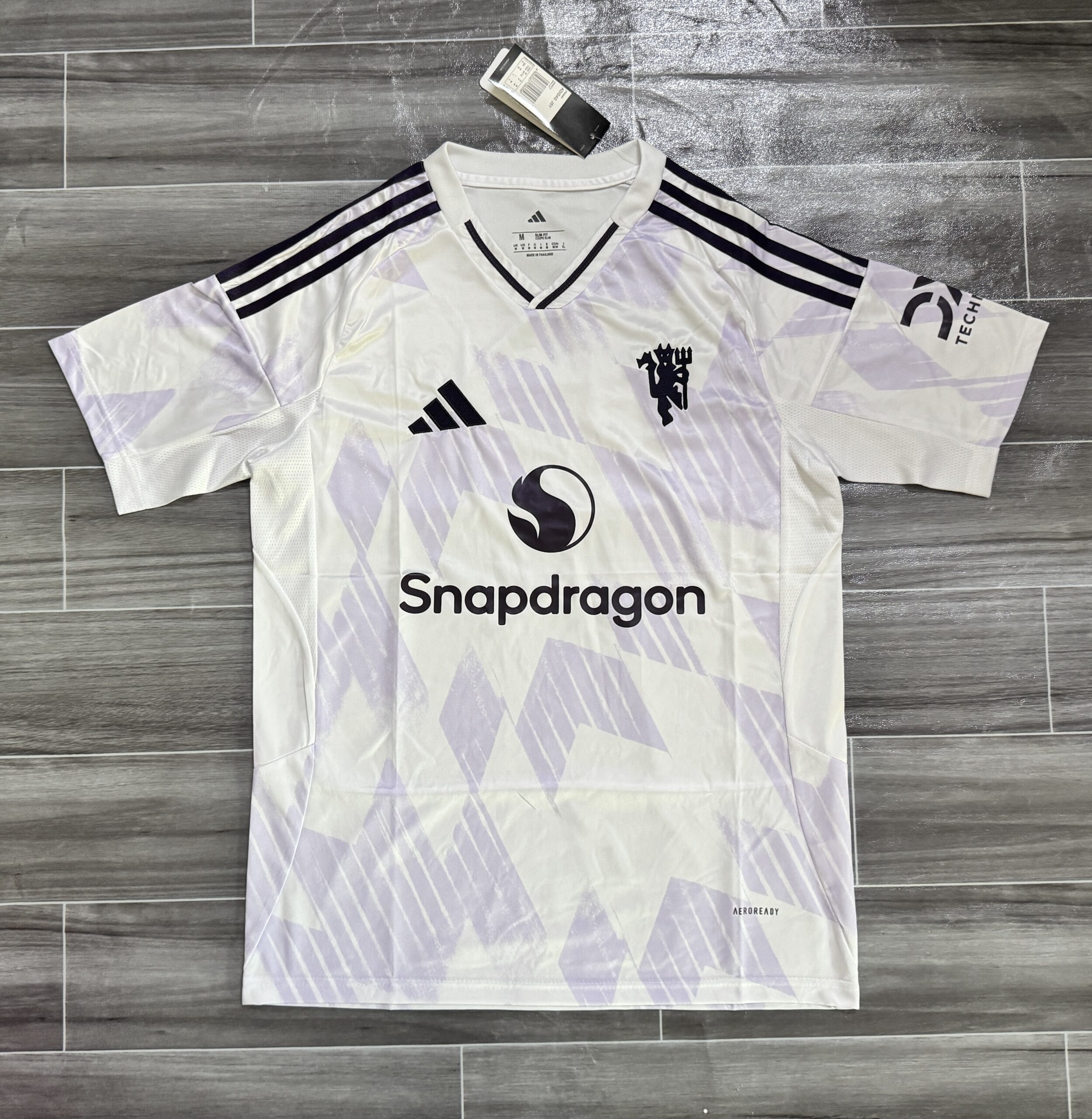 Manchester United White Away Jersey 25/26