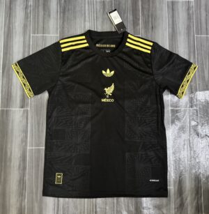 Mexico Black Soccer Jersey 2025 – Sleek Mexican Football Shirt