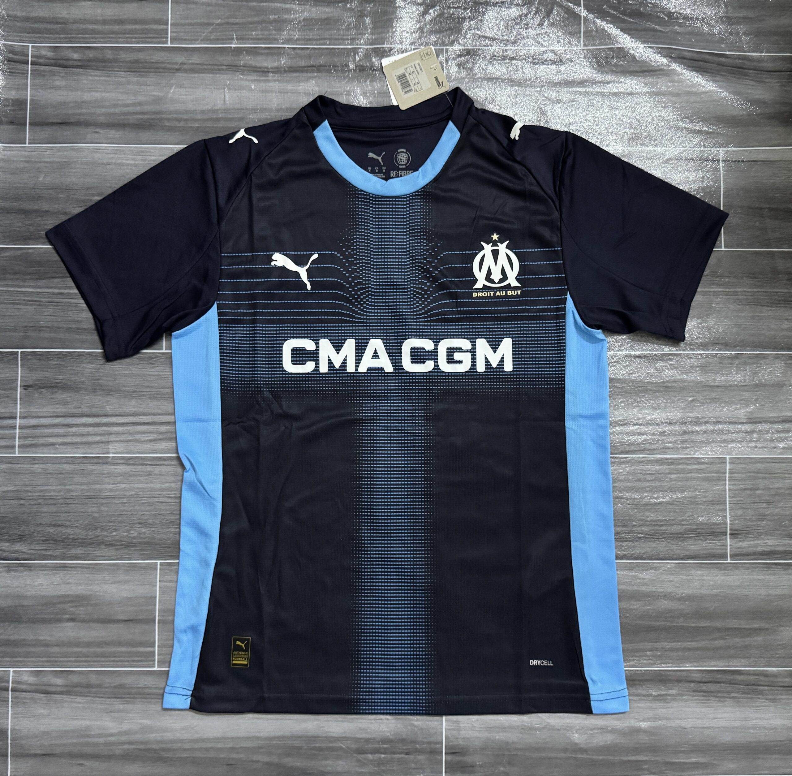 Olympique de Marseille Black Away Jersey 25/26