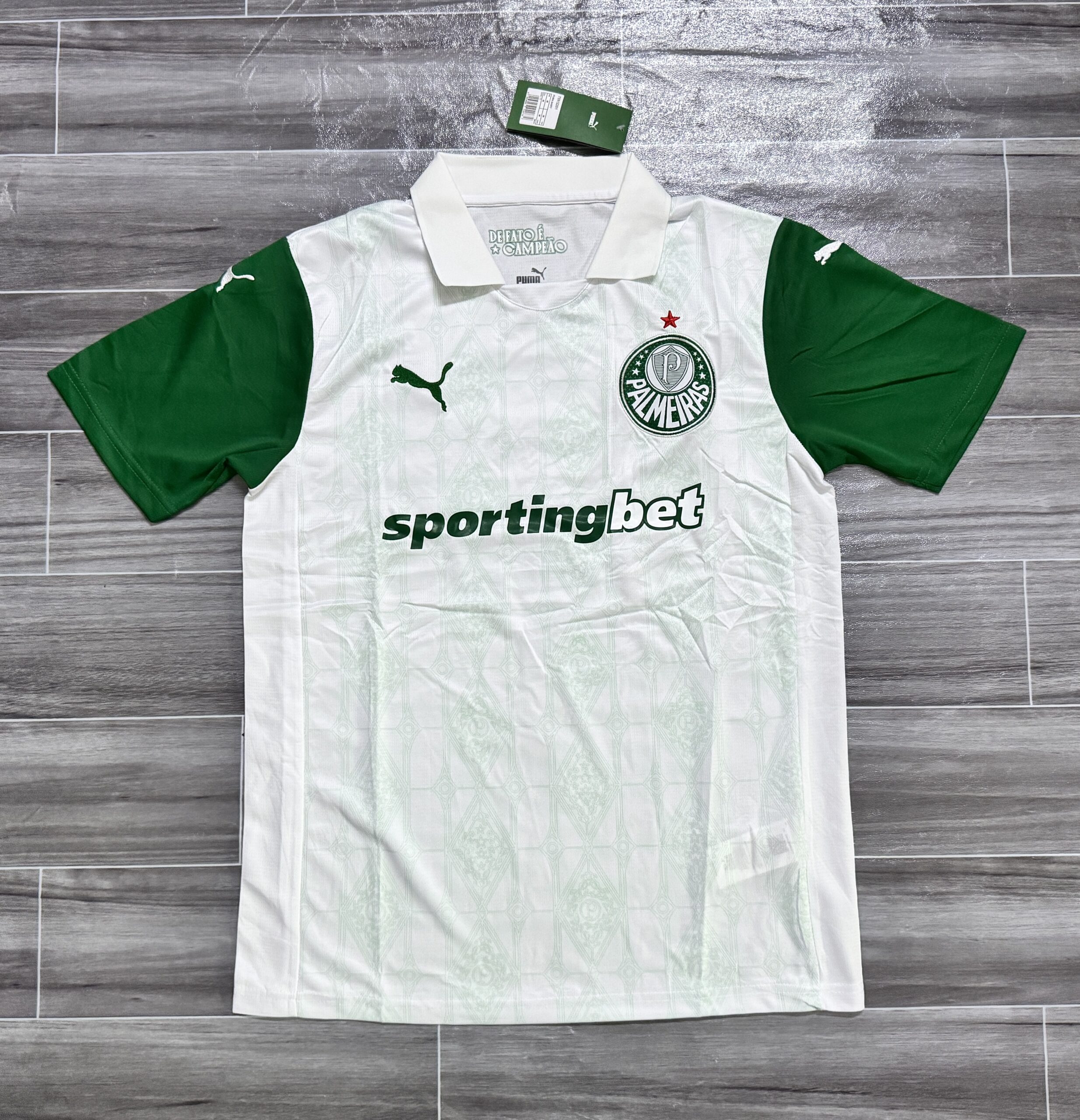Palmeiras White Away Jersey 25/26